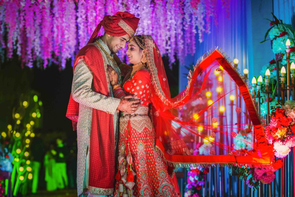 Best wedding photographer in Indore capturing romantic moments