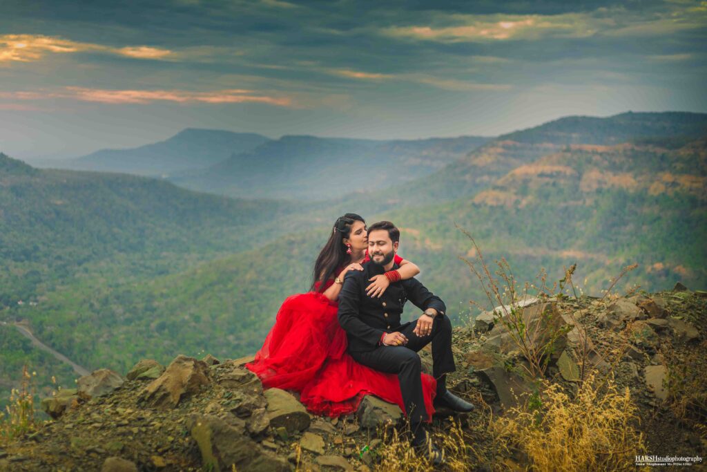 Experience a romantic Pre-wedding shoot in Indore with Harsh Studio Photography's talented team.