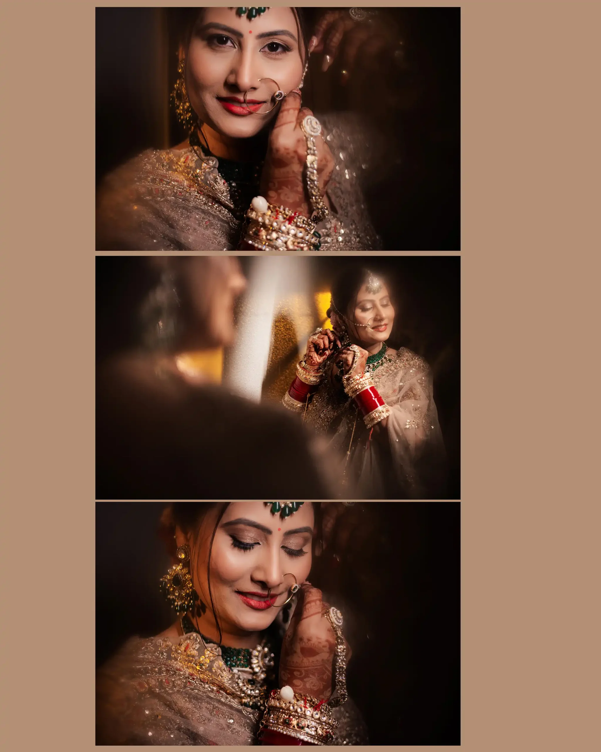 Luxury bridal shoot captured by Harsh Studio Photography Indore